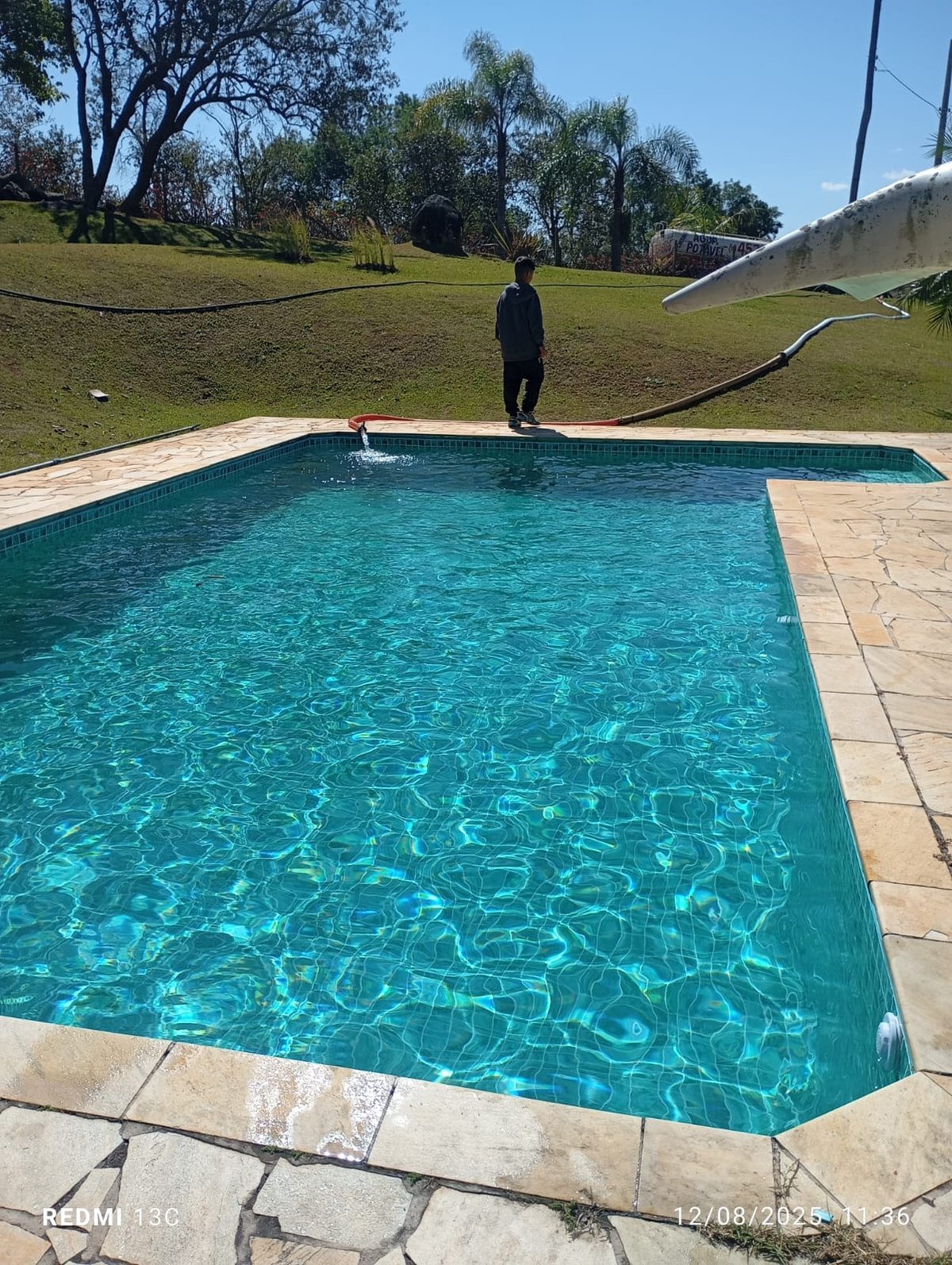 Piscina depois da reforma