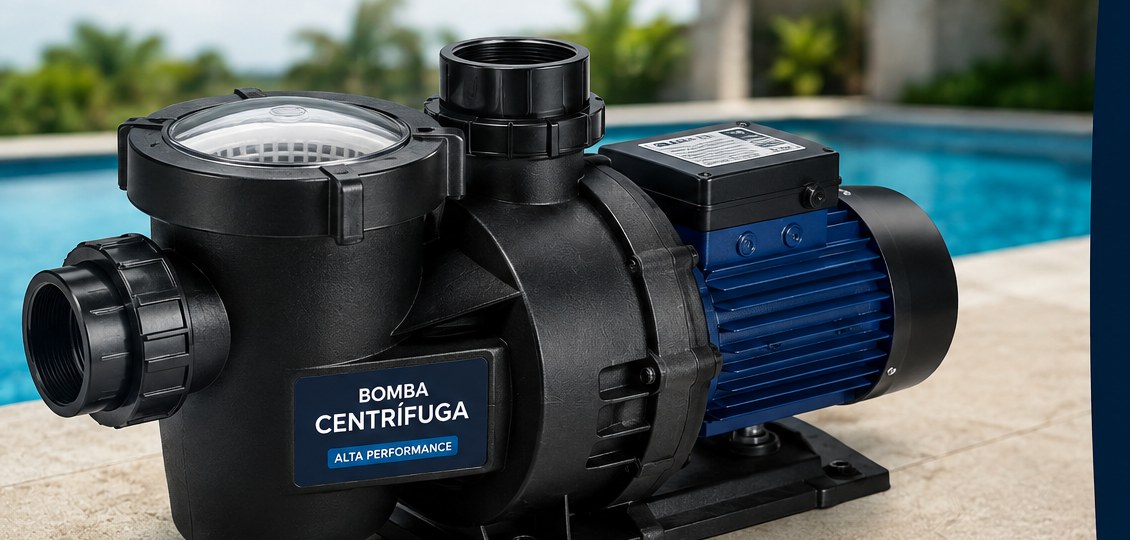 Bomba centrífuga para piscina